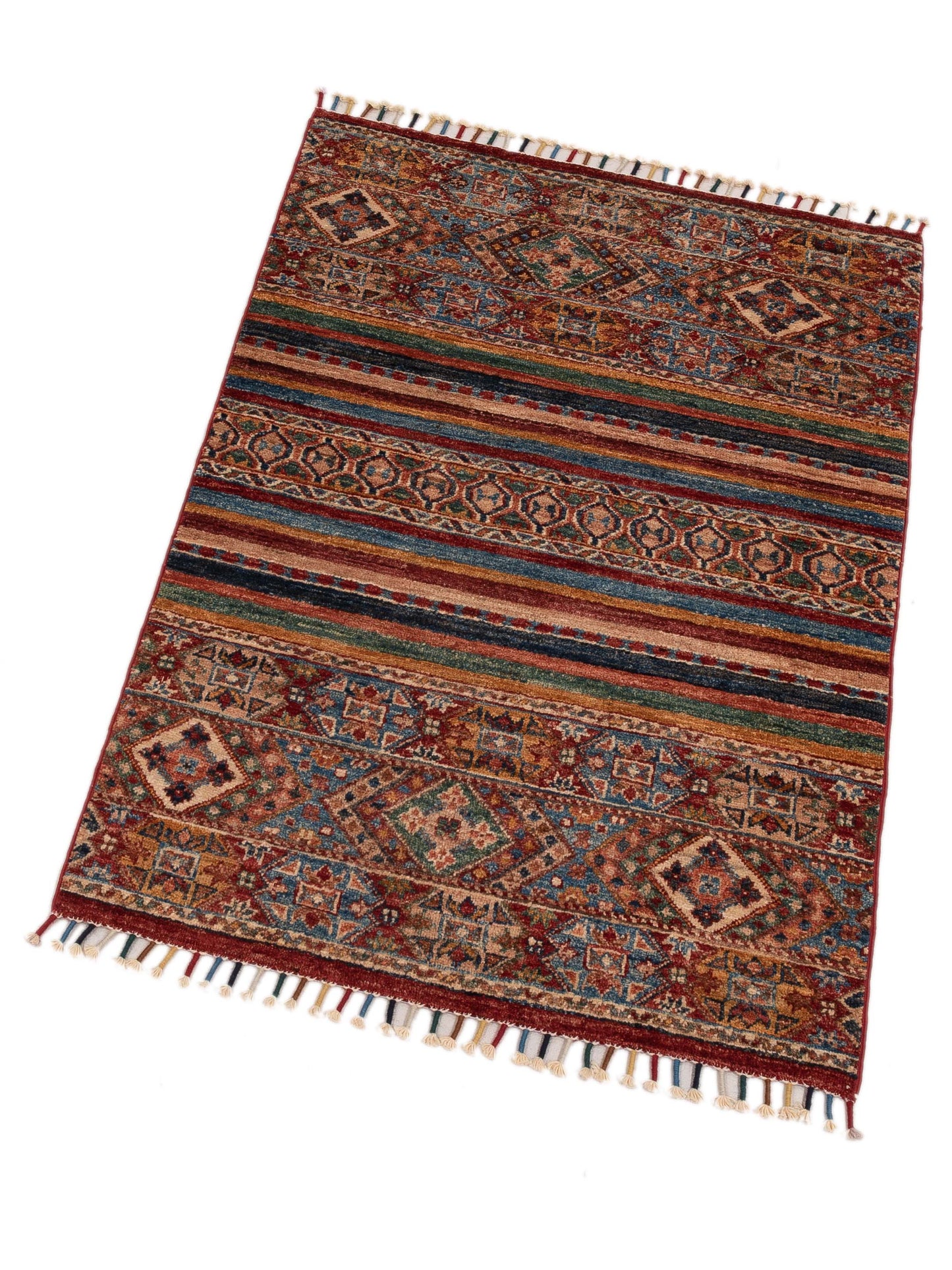 Nomad Horosan 149050 Multi Multi Tribal Hand Knotted Rug