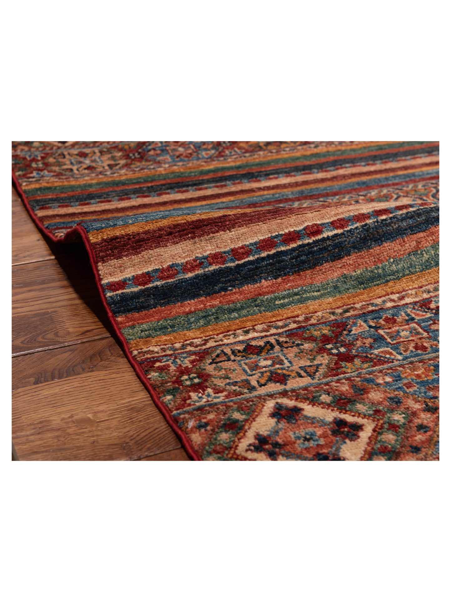 Nomad Horosan 149050 Multi Multi Tribal Hand Knotted Rug