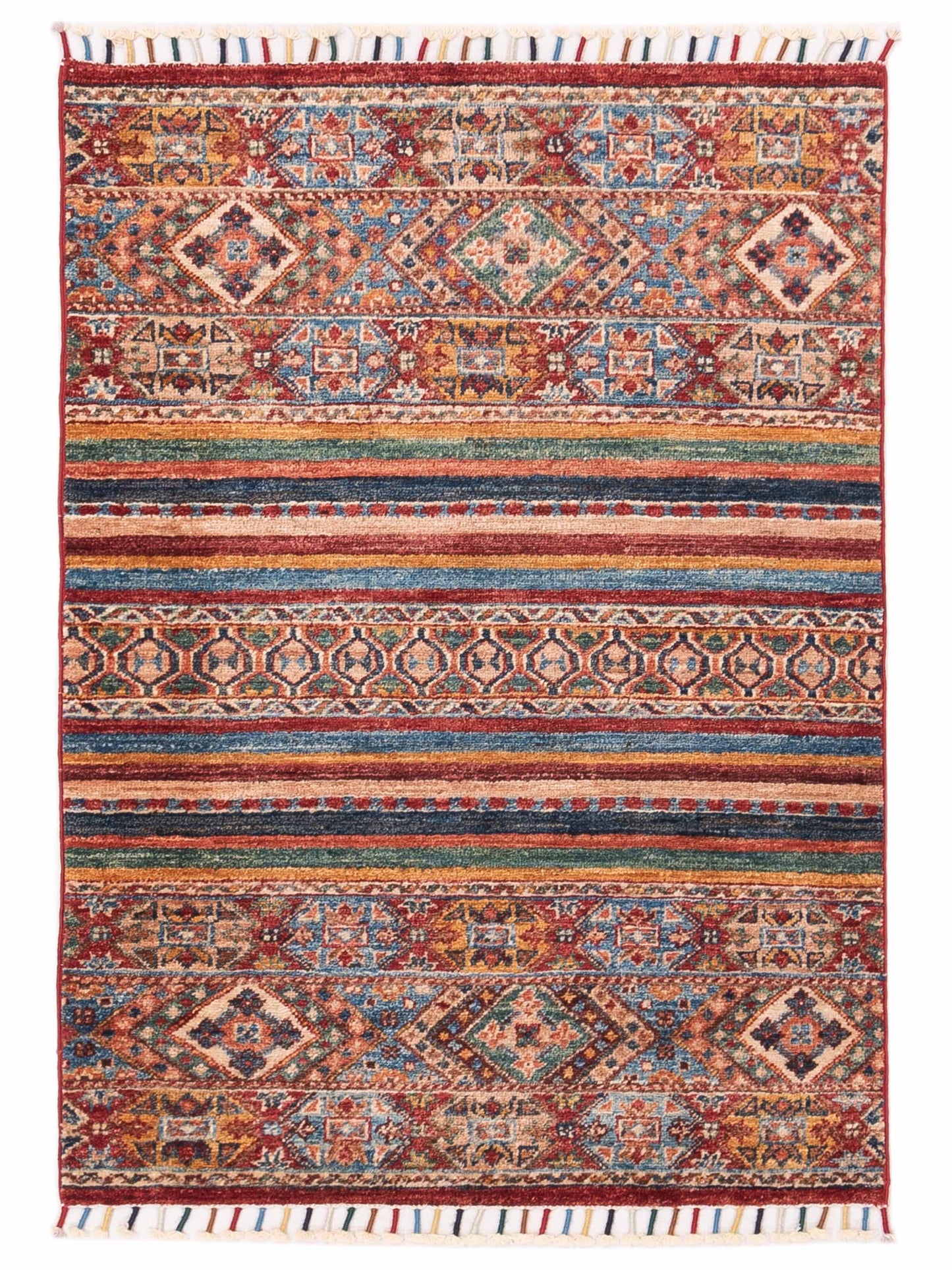 Nomad Horosan 149050 Multi Tribal Hand Knotted Rug