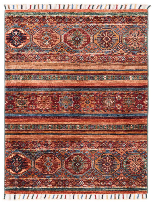 Nomad Horosan 149052 Multi Tribal Hand Knotted Rug