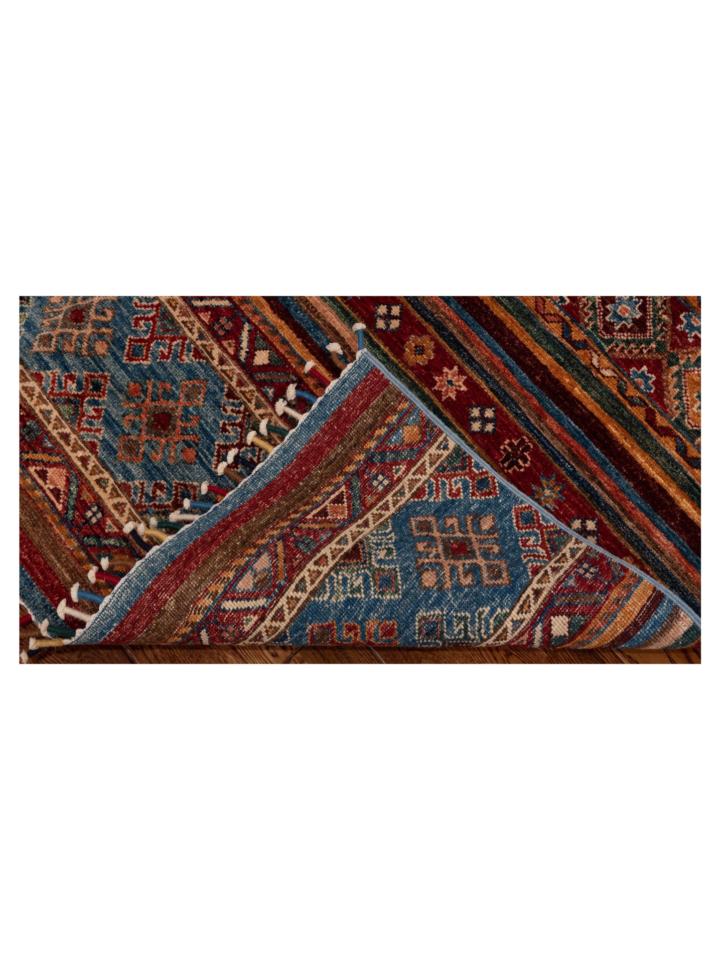 Nomad Horosan 149073 Multi Multi Tribal Hand Knotted Rug