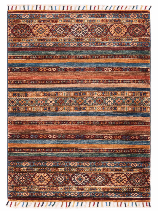 Nomad Horosan 149074 Multi Tribal Hand Knotted Rug