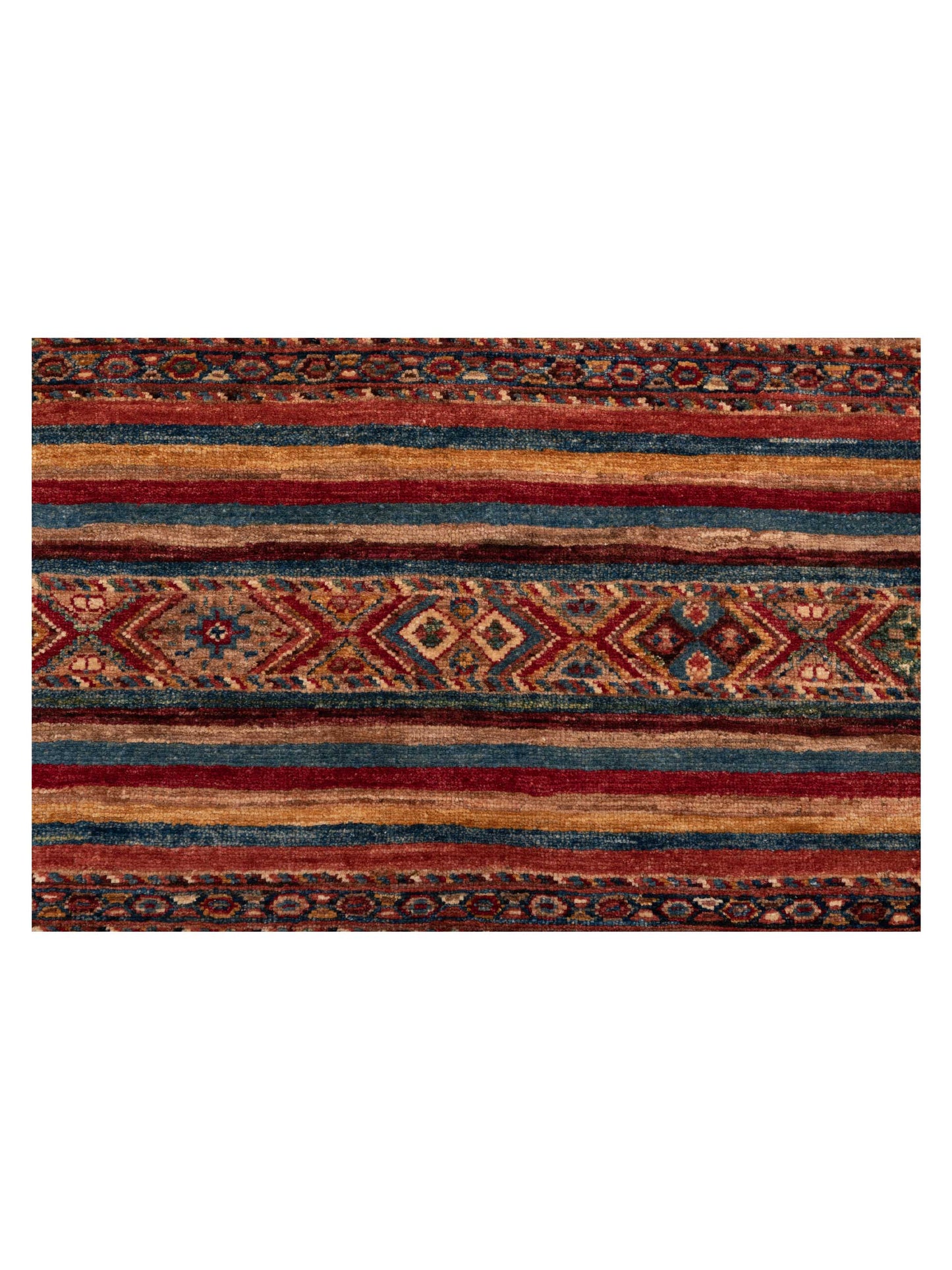 Nomad Horosan 149076 Multi Multi Tribal Hand Knotted Rug