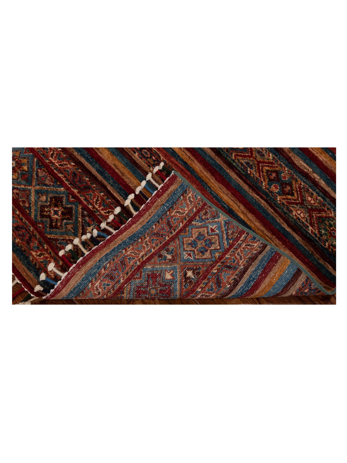 Nomad Horosan 149076 Multi Multi Tribal Hand Knotted Rug