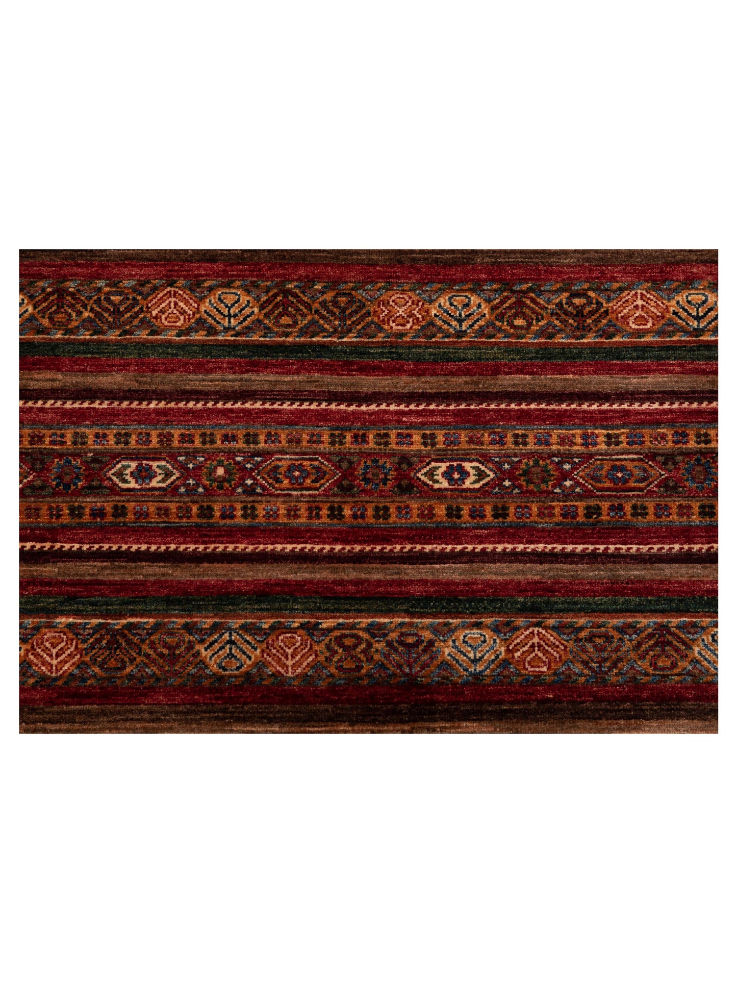 Nomad Horosan 149120 Multi Multi Tribal Hand Knotted Rug