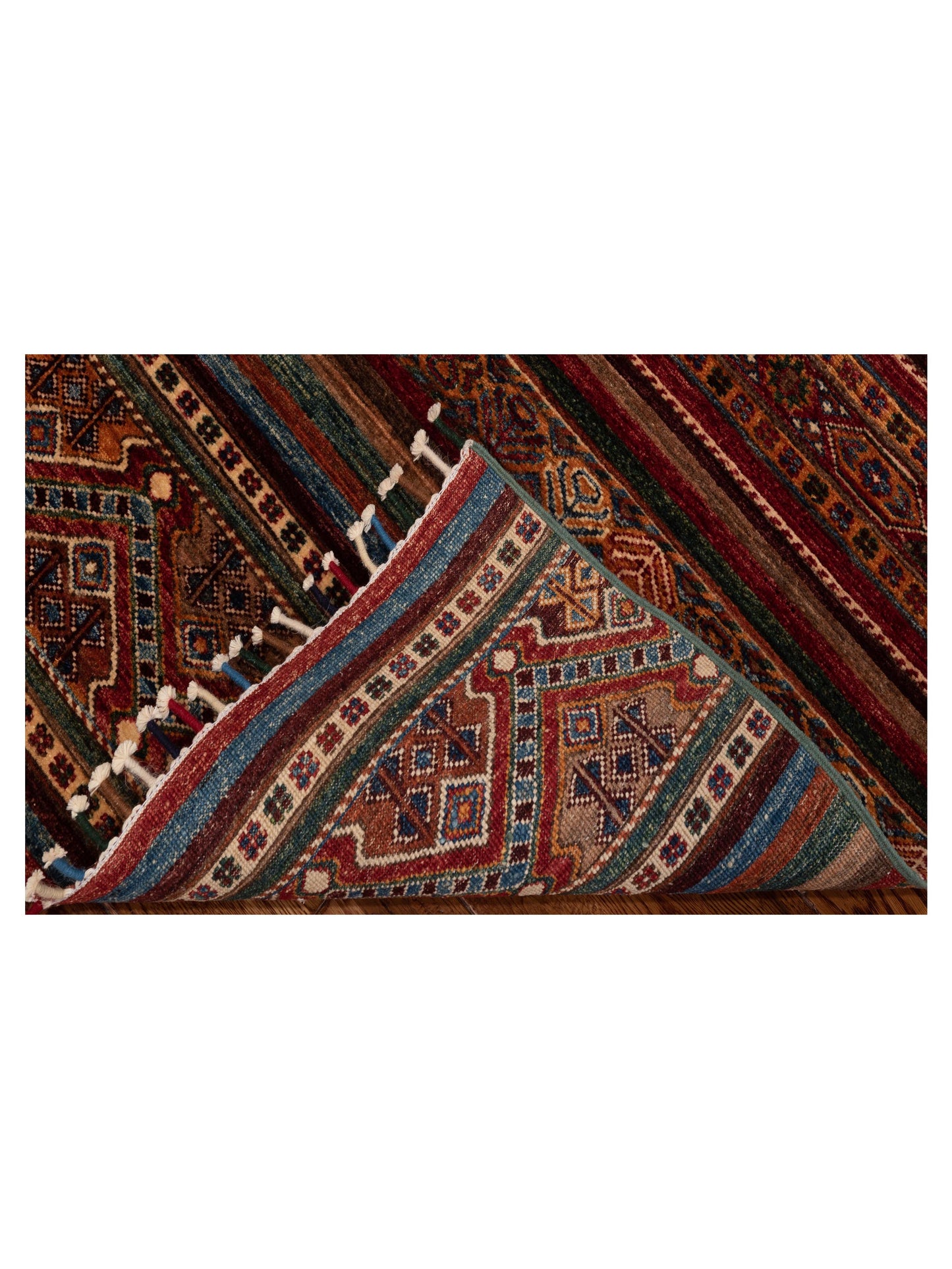 Nomad Horosan 149120 Multi Multi Tribal Hand Knotted Rug