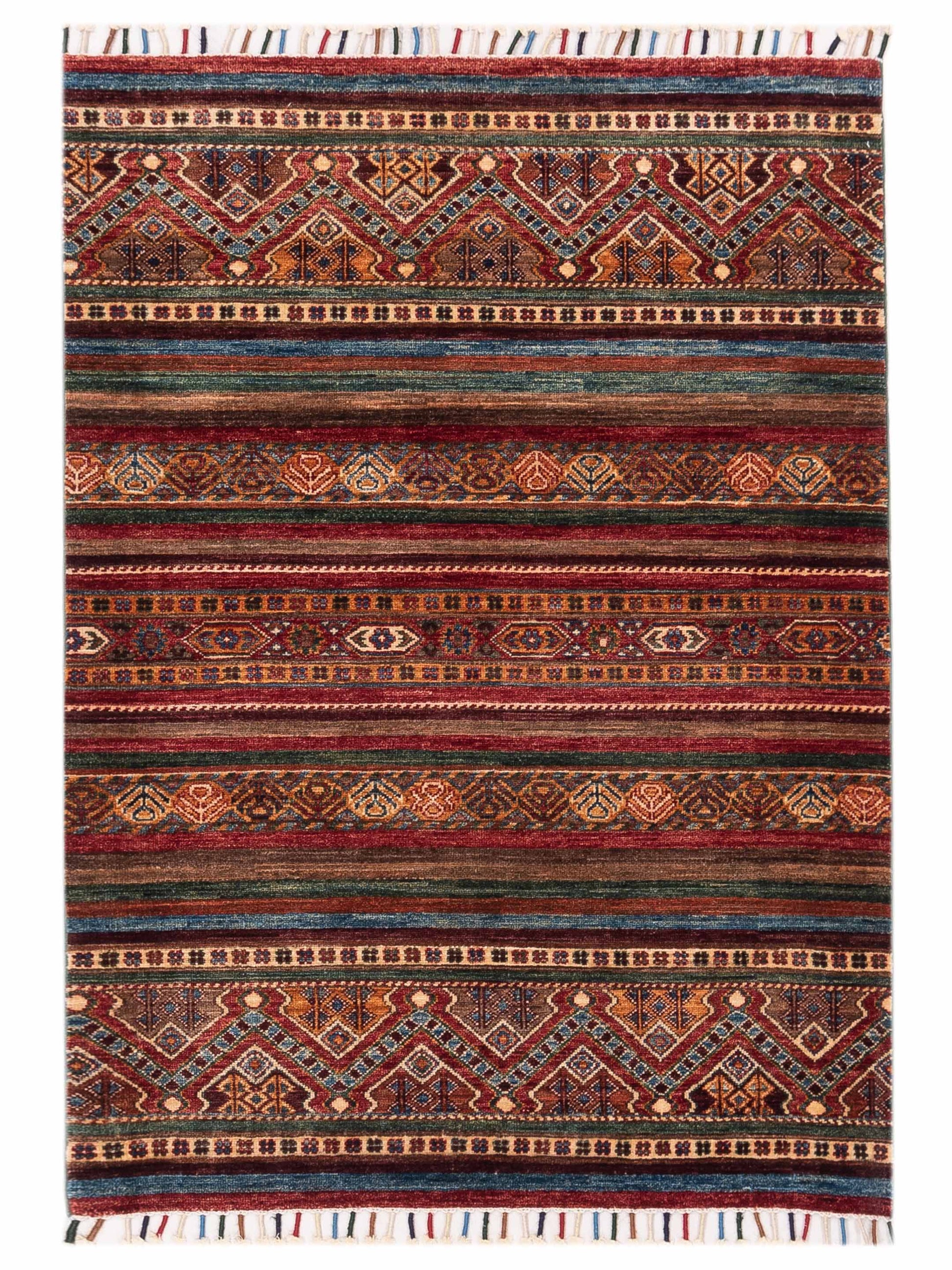 Nomad Horosan 149120 Multi Tribal Hand Knotted Rug