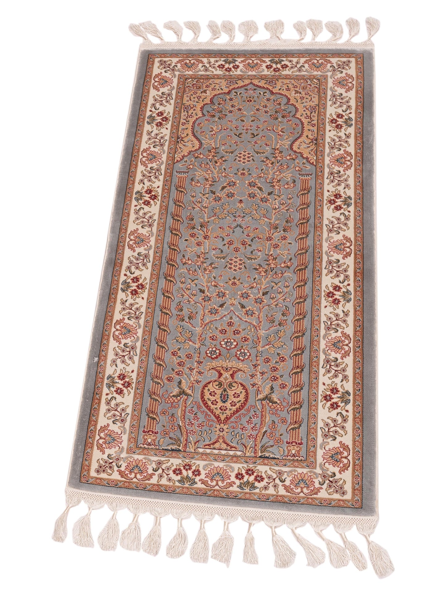 Bergamo Antalya 150046 Blue Ivory Traditional Machine Made Rug