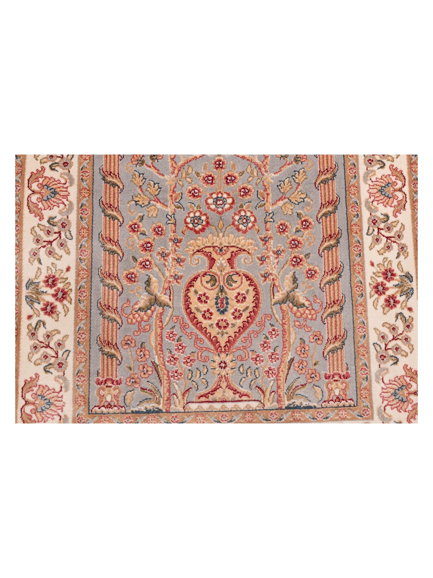 Bergamo Antalya 150046 Blue Ivory Traditional Machine Made Rug