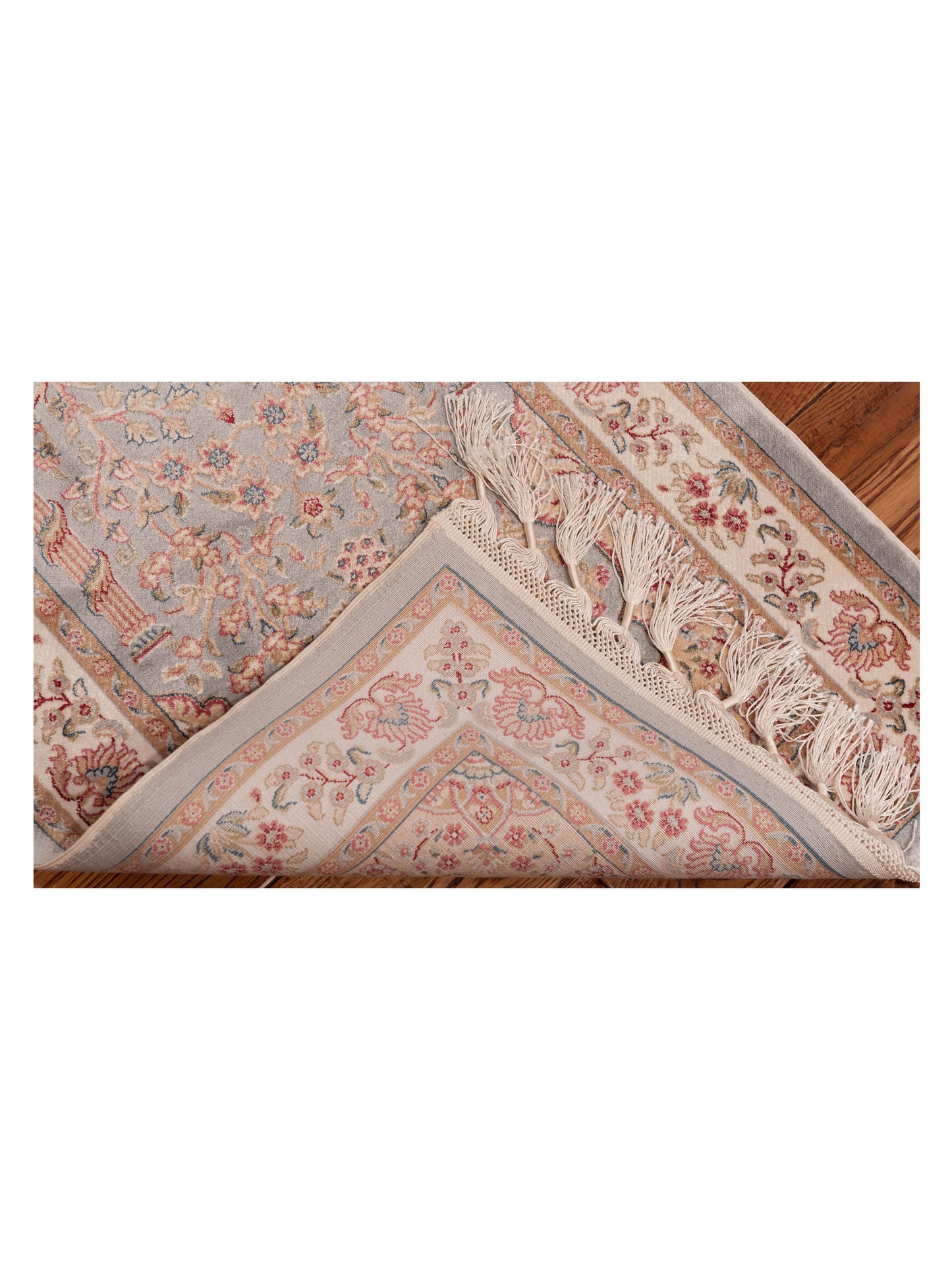 Bergamo Antalya 150046 Blue Ivory Traditional Machine Made Rug