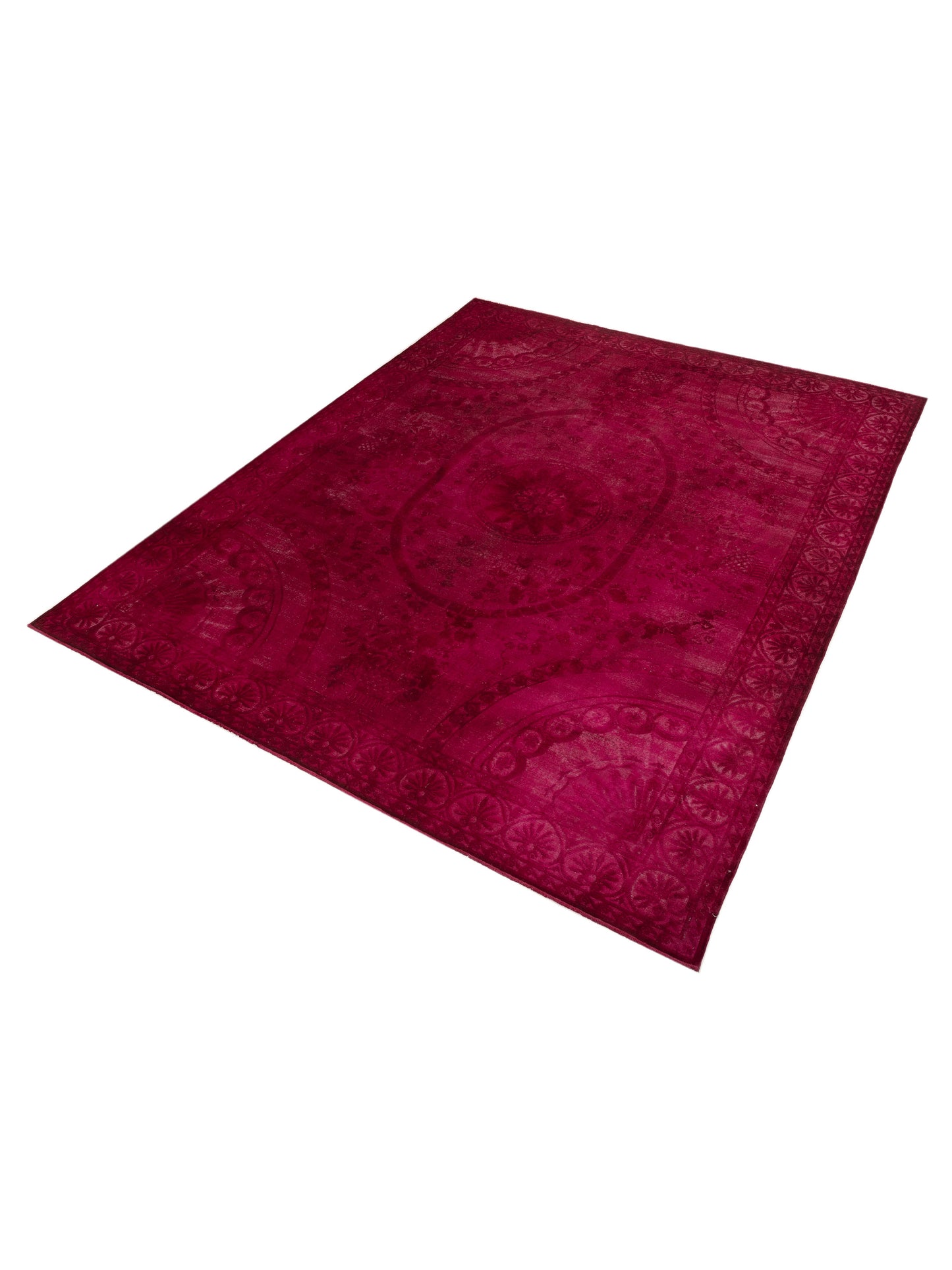 Pasha Vintage 150813 Red  Contemporary Hand Knotted Rug