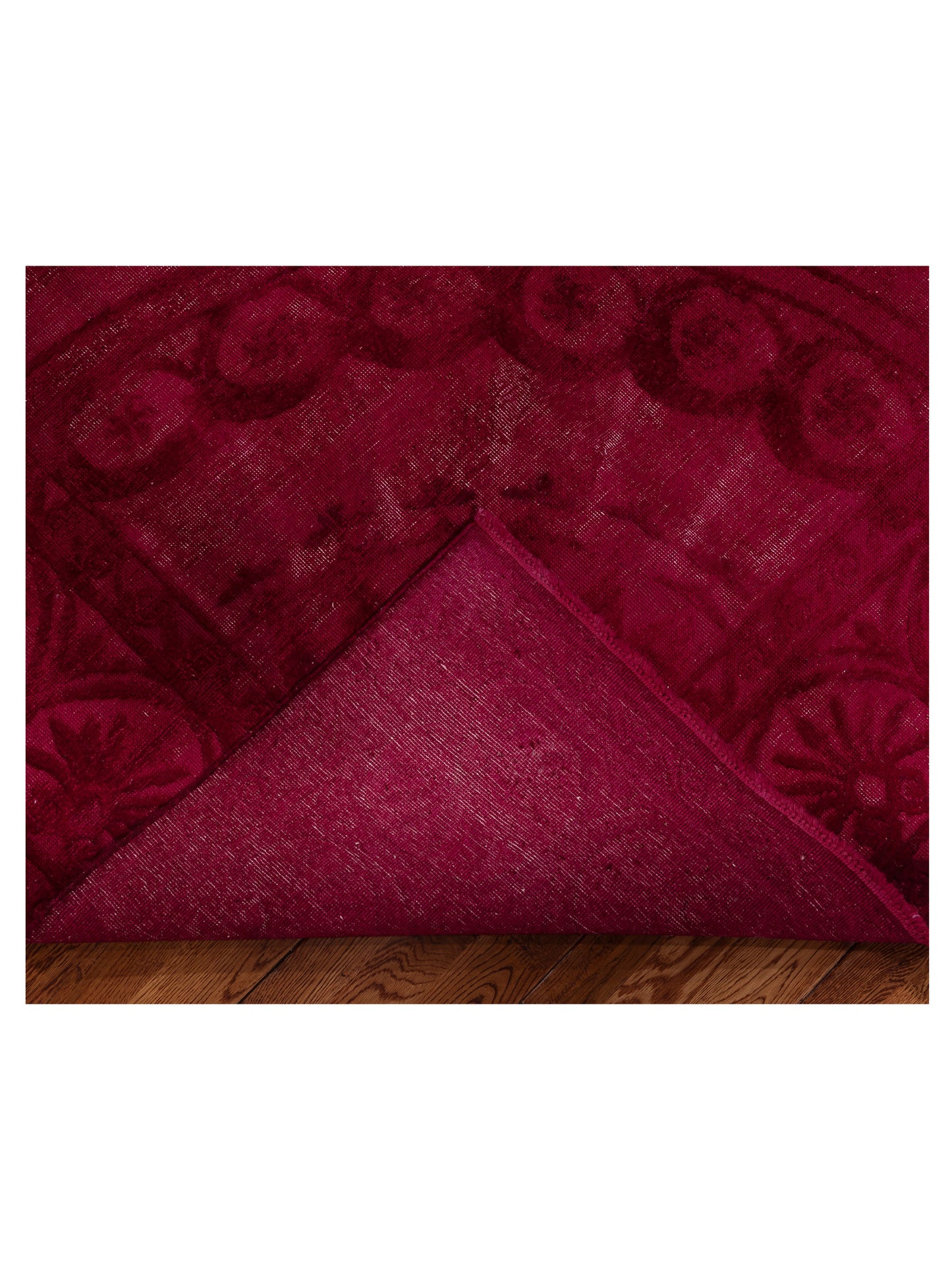 Pasha Vintage 150813 Red  Contemporary Hand Knotted Rug