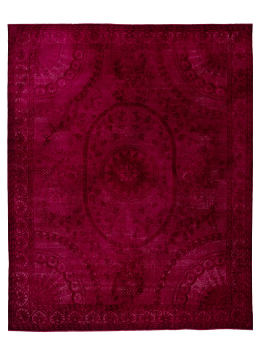 Pasha Vintage 150813 Red Contemporary Hand Knotted Rug