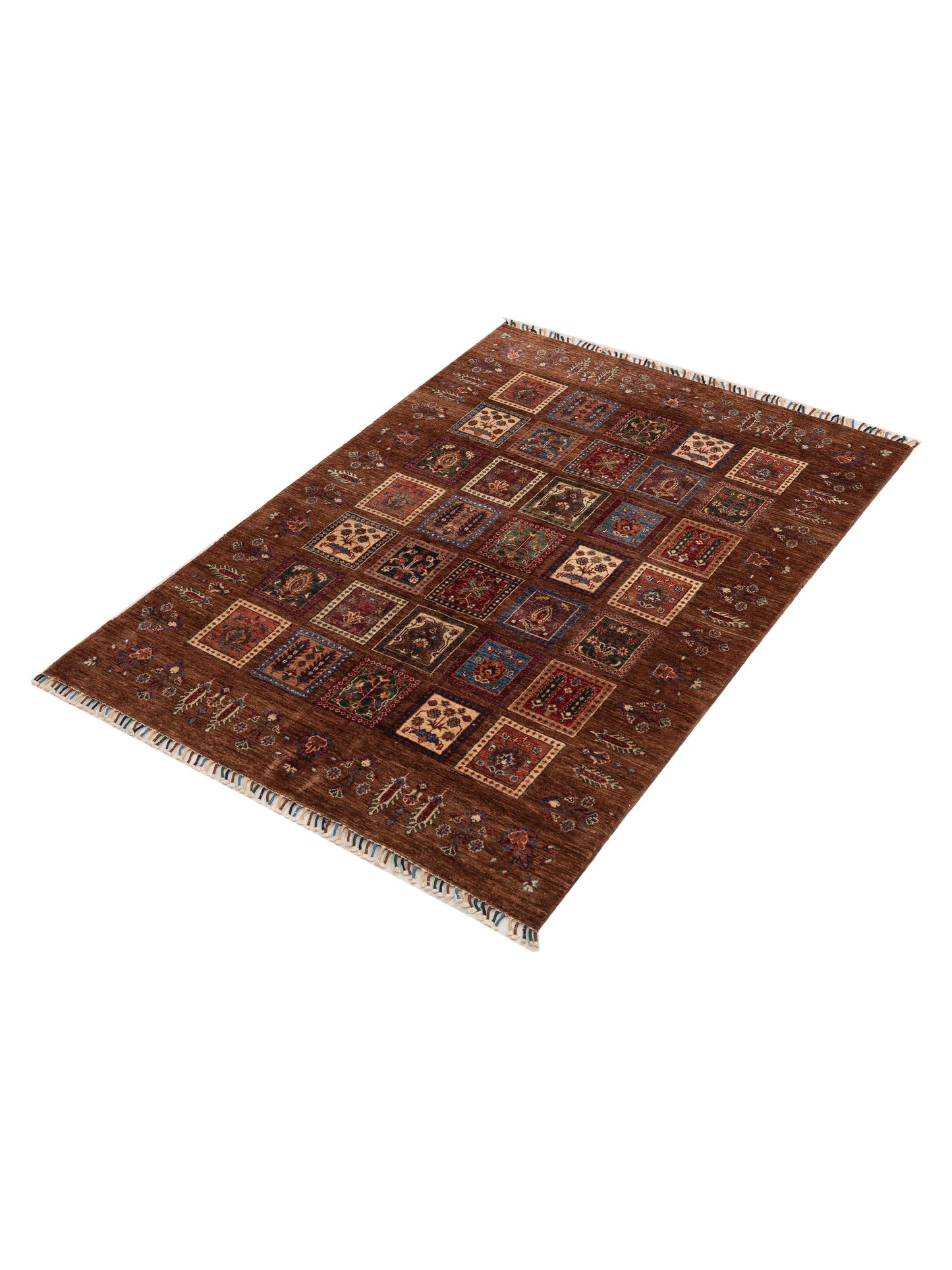 Nomad Horosan 151329 Multi Multi Tribal Hand Knotted Rug