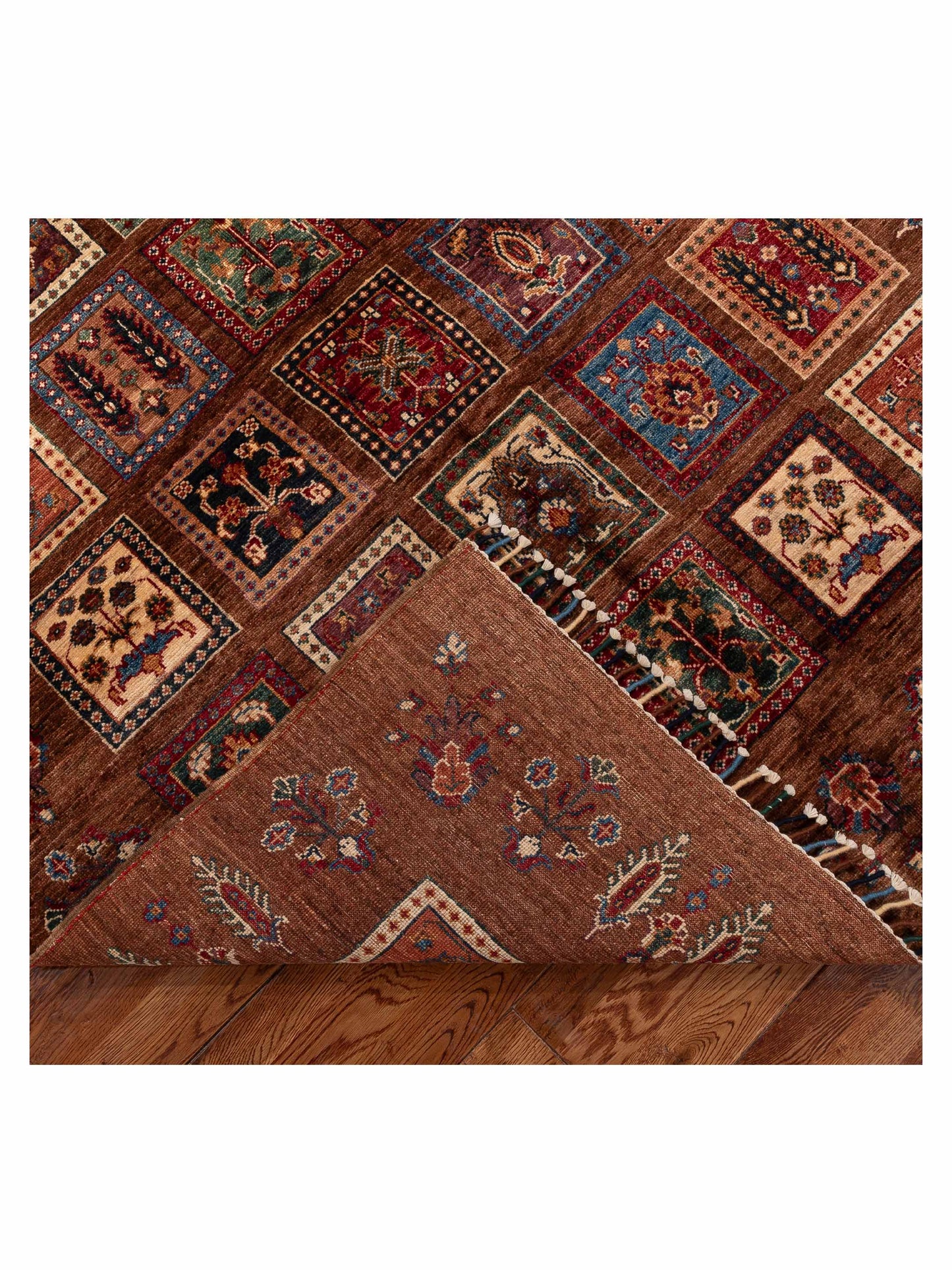 Nomad Horosan 151329 Multi Multi Tribal Hand Knotted Rug