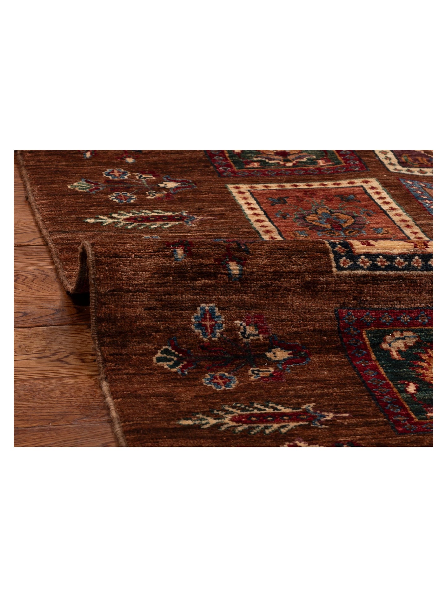 Nomad Horosan 151329 Multi Multi Tribal Hand Knotted Rug