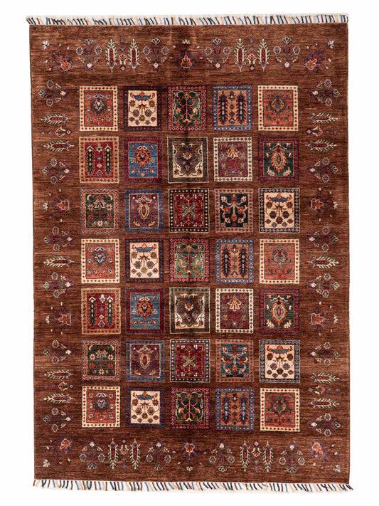 Nomad Horosan 151329 Multi Tribal Hand Knotted Rug