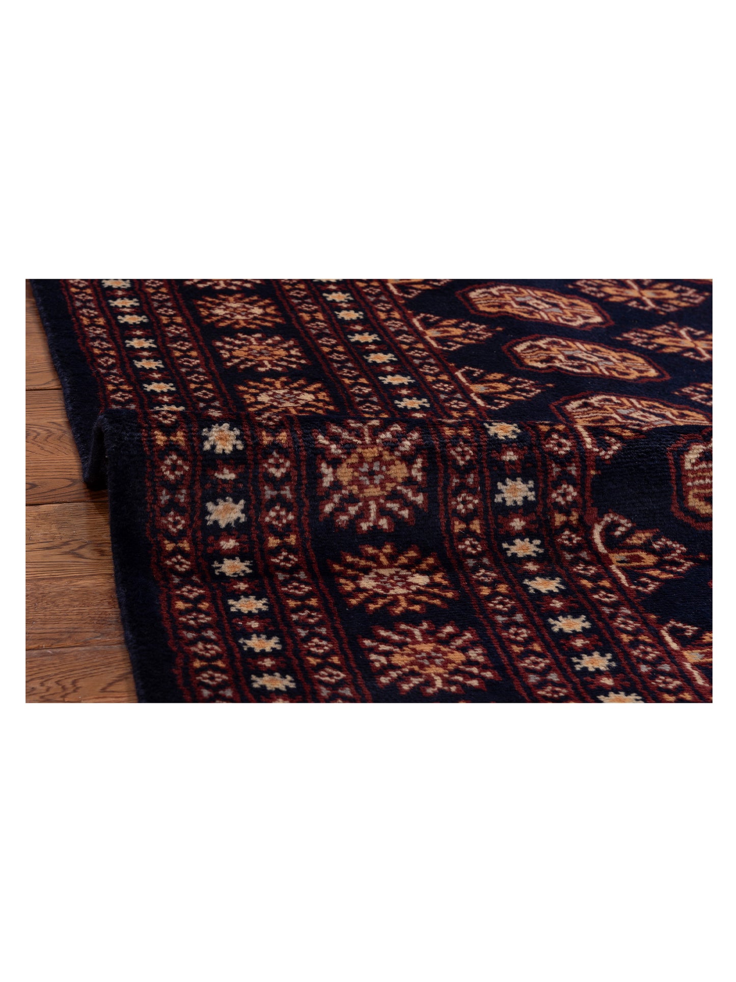 Nomad Bokhara 151572 Multi  Traditional Hand Knotted Rug - 6x9