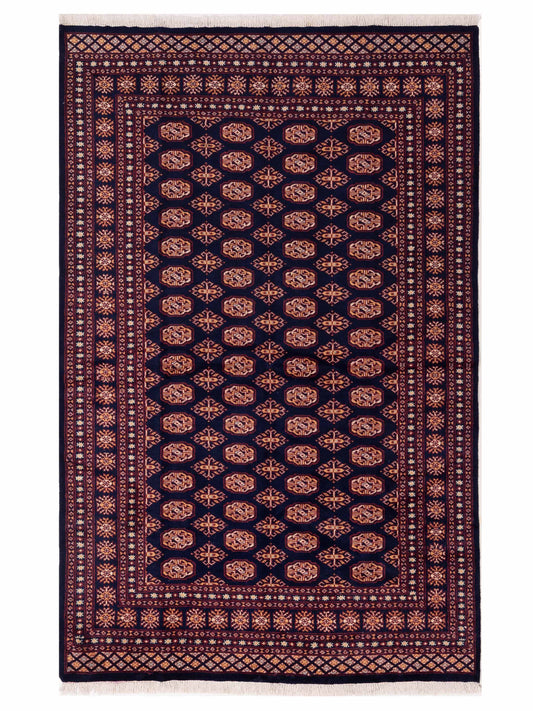 Nomad Bokhara 151572 Multi Traditional Hand Knotted Rug