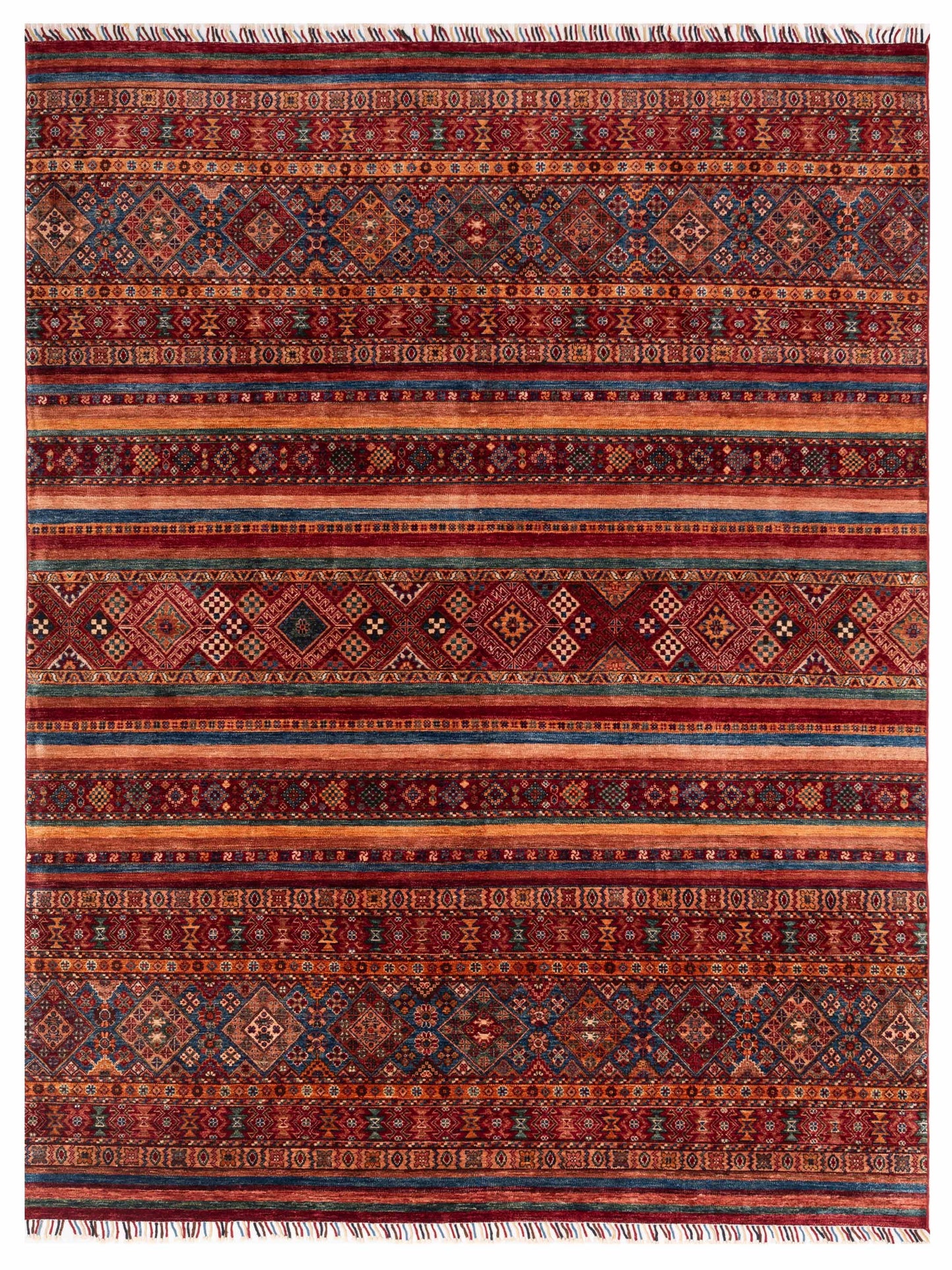 Nomad Horosan 151956 Multi Tribal Hand Knotted Rug