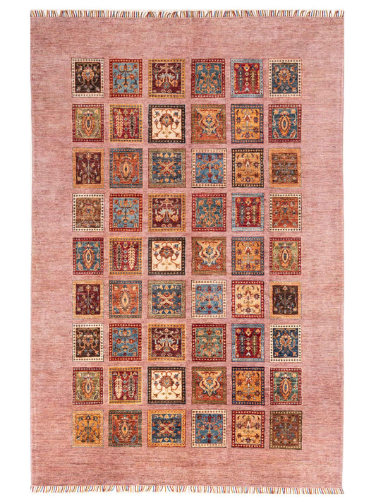 Nomad Horosan 151959 Multi Tribal Hand Knotted Rug