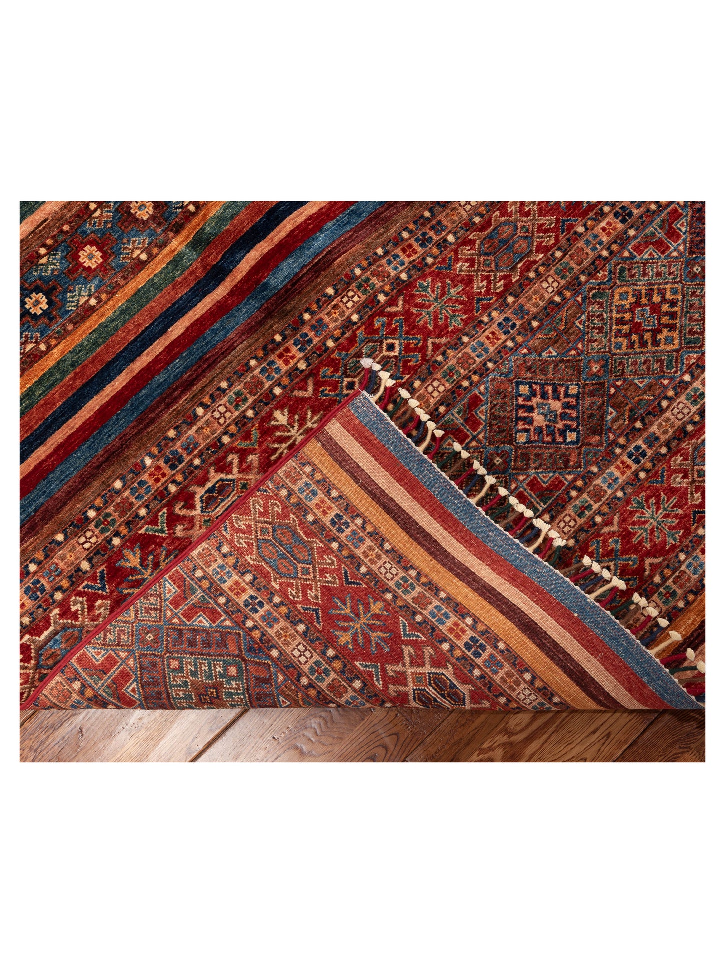 Nomad Horosan 152019 Multi Multi Tribal Hand Knotted Rug