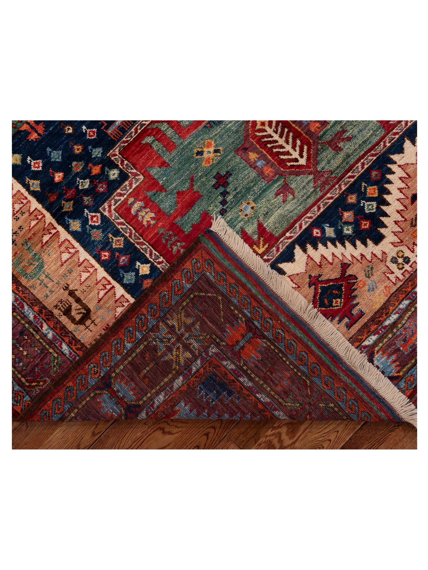 Nomad Kars 152386 Multi Multi Traditional Hand Knotted Rug - 6x7