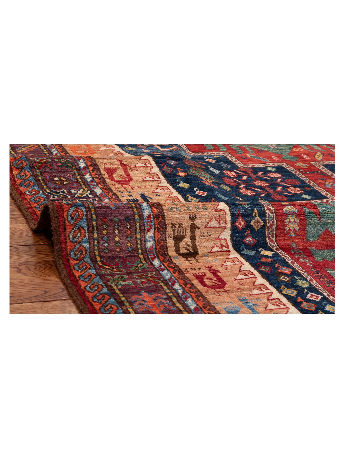 Nomad Kars 152386 Multi Multi Traditional Hand Knotted Rug - 6x7