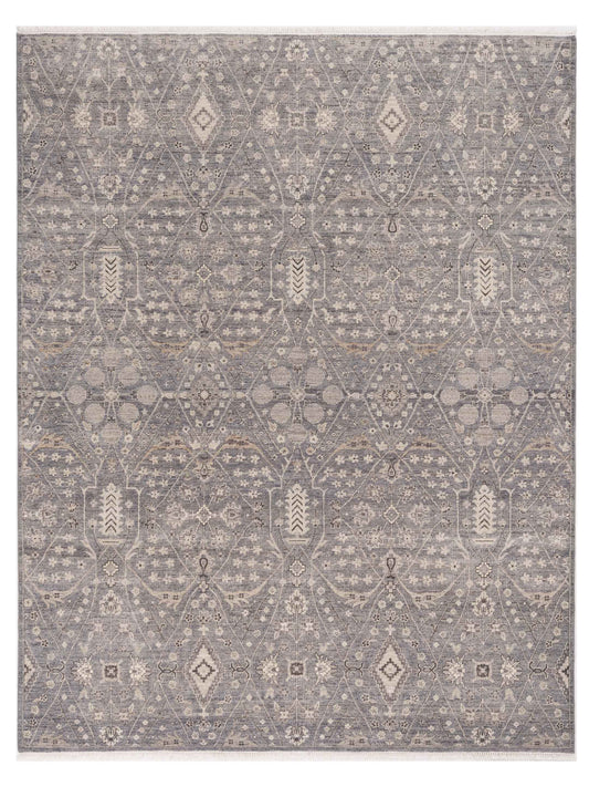 Rajpur Vintage Revival 152400 Gray Traditional Hand Knotted Rug