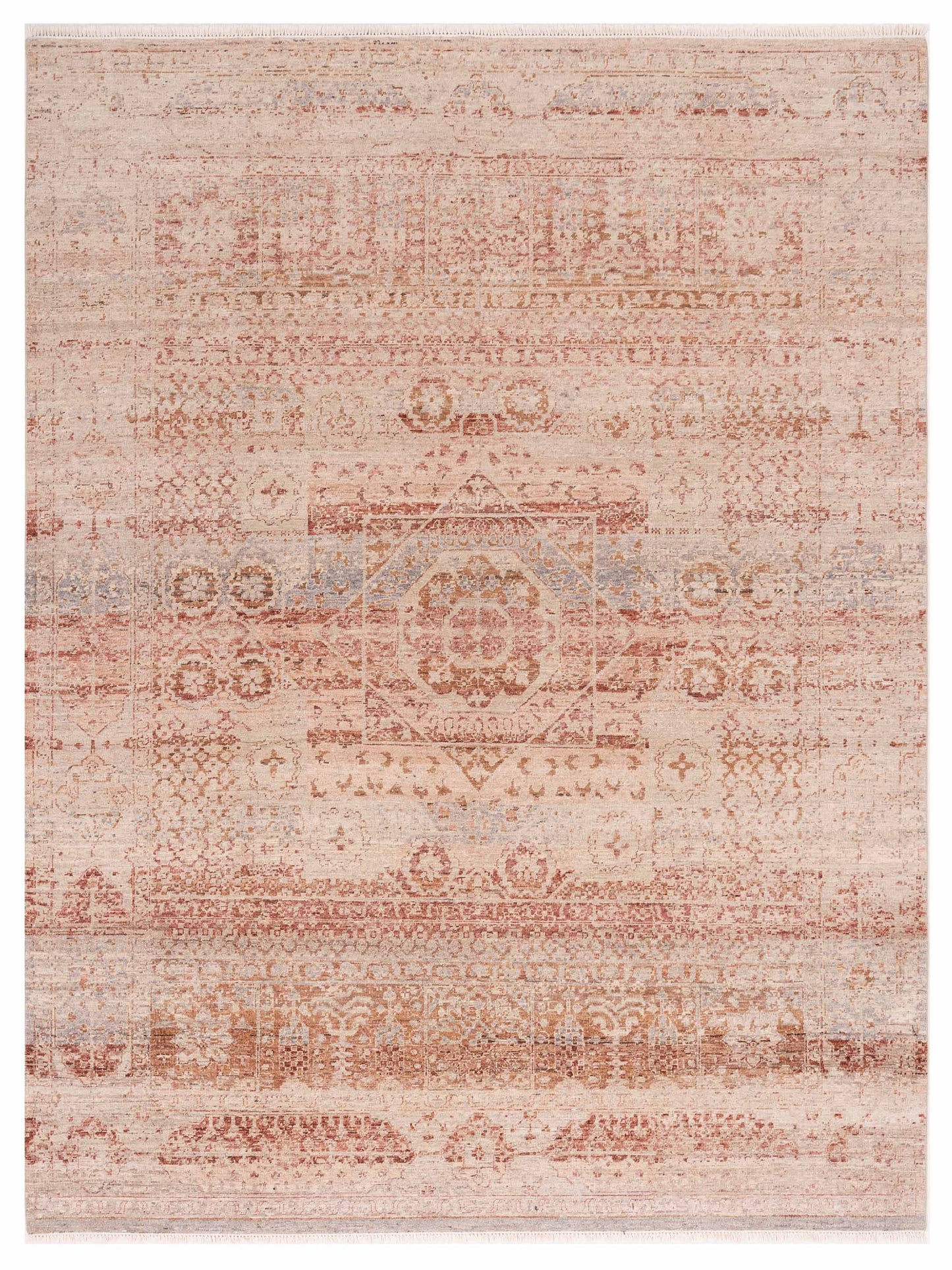 Rajpur Vintage Revival 152401 Beige Traditional Hand Knotted Rug