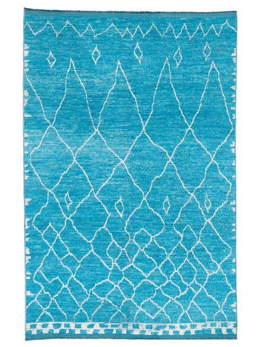 Pasha Berber Aspendos
Aspendos
 Turquoise Contemporary Hand Knotted Rug