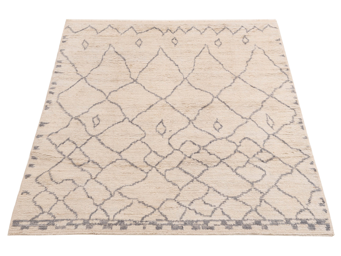 Pasha Berber Aspendos
Aspendos
 Ivory Gray Contemporary Hand Knotted Rug