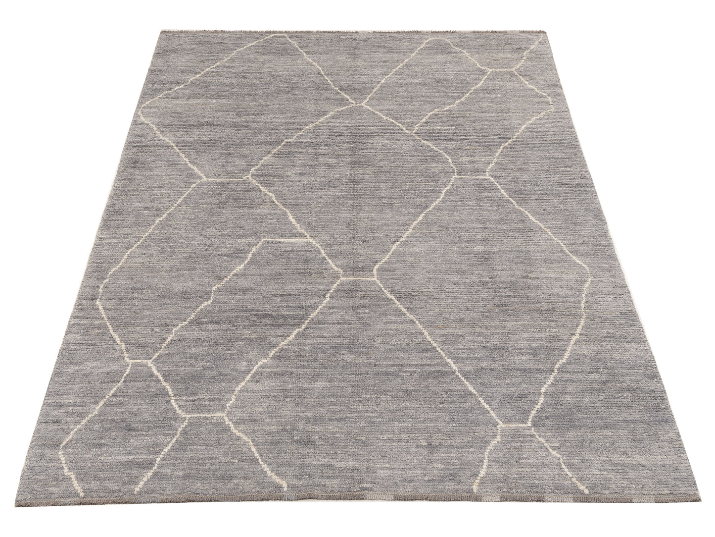 Pasha Berber Efes
Efes
Efes
 Gray Ivory Contemporary Hand Knotted Rug