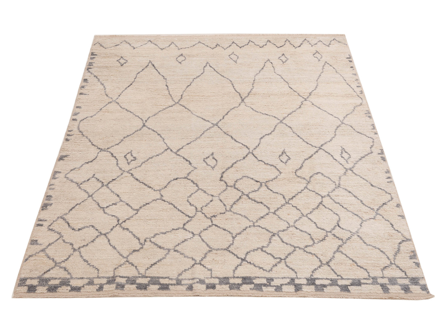 Pasha Berber Aspendos
Aspendos
 Ivory Gray Contemporary Hand Knotted Rug