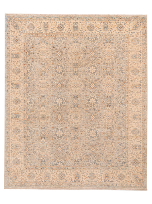 Nomad Akcha 152768 Gray Traditional Hand Knotted Rug