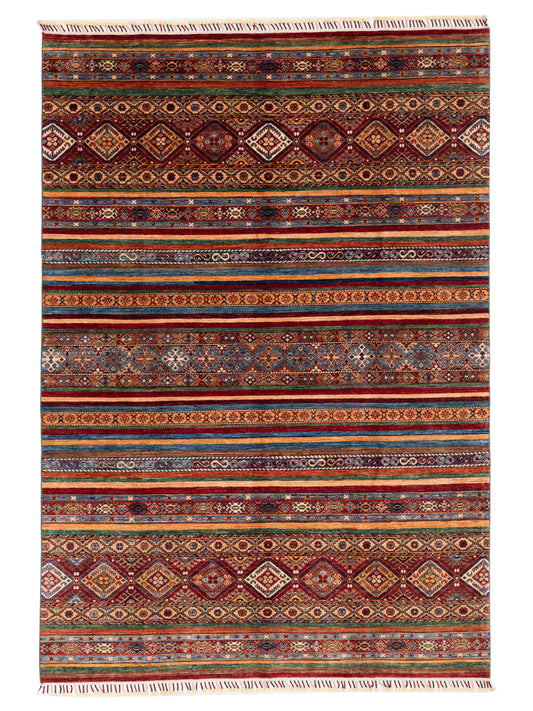 Nomad Horosan 152814 Multi Tribal Hand Knotted Rug