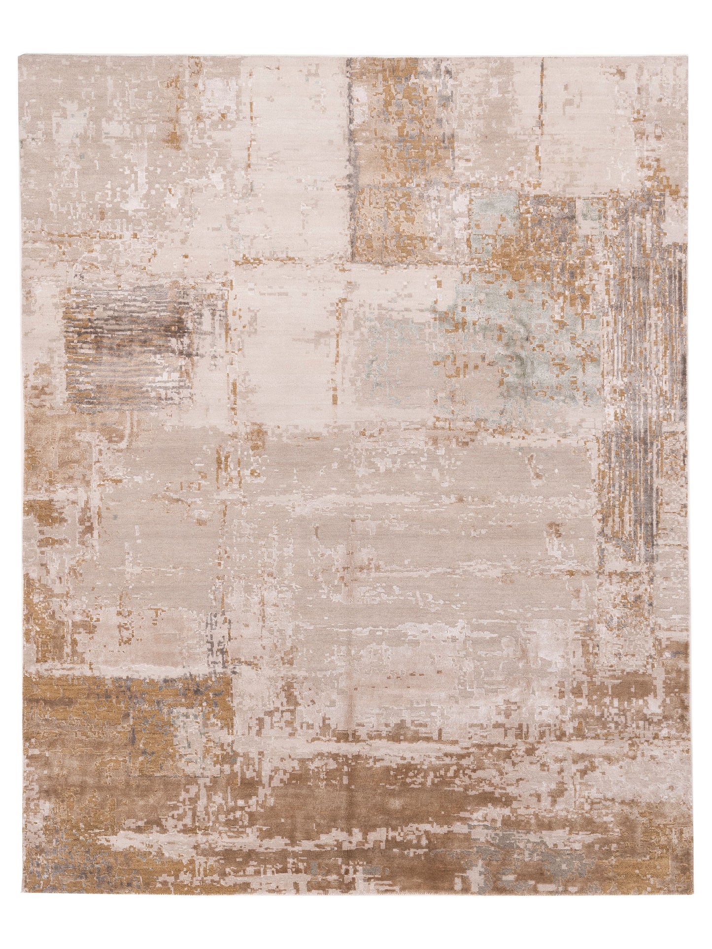 Siena Tibetino 152941 Ivory Traditional Hand Knotted Rug