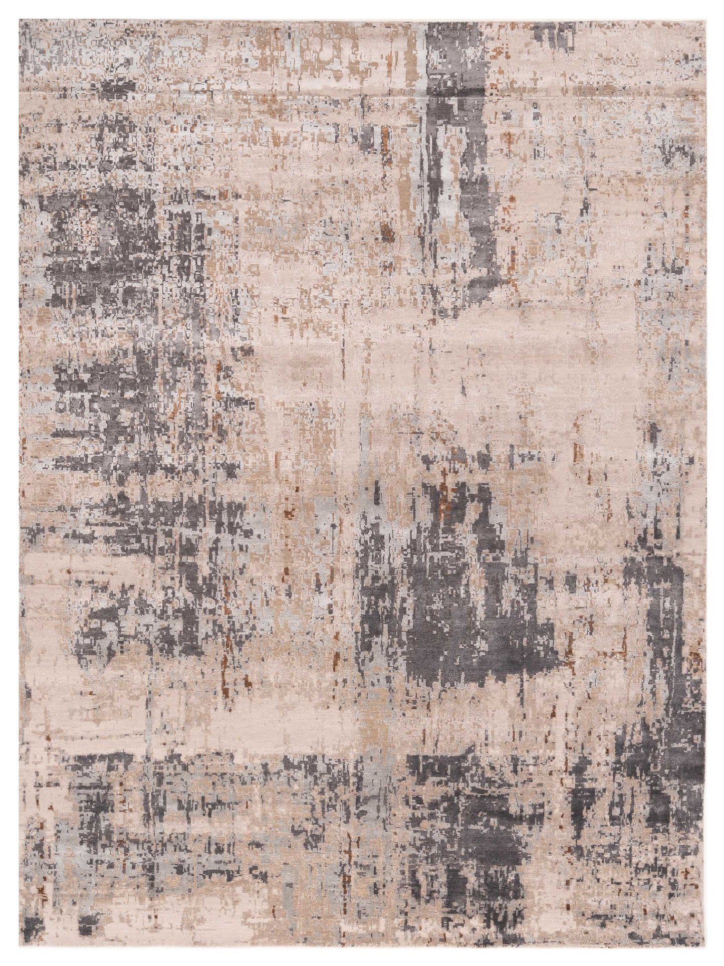 Siena Tibetino 152958 Cream Traditional Hand Knotted Rug