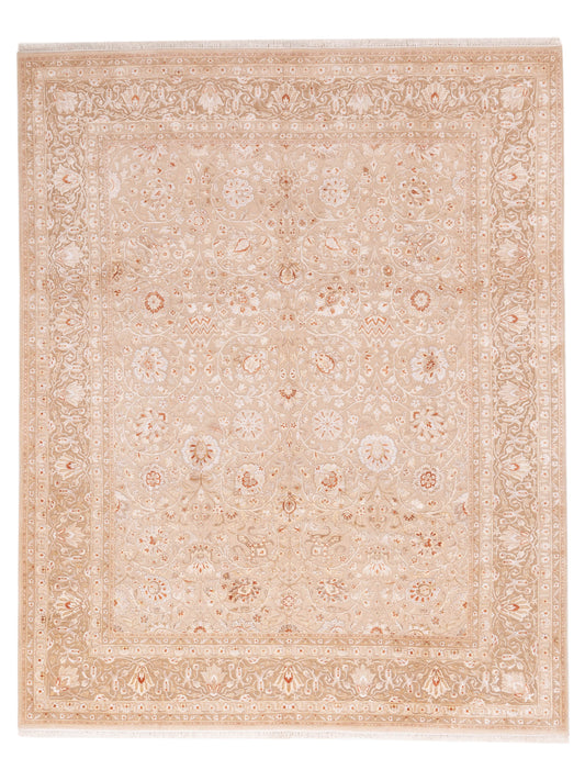 Rajpur Imperial Silk 153361 Cream Traditional Hand Knotted Rug