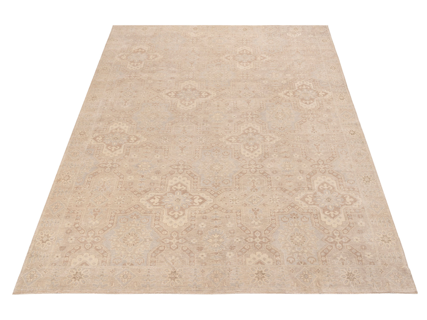 Rajpur Andalusia 153610 Brown Brown Traditional Hand Knotted Rug - 10x14