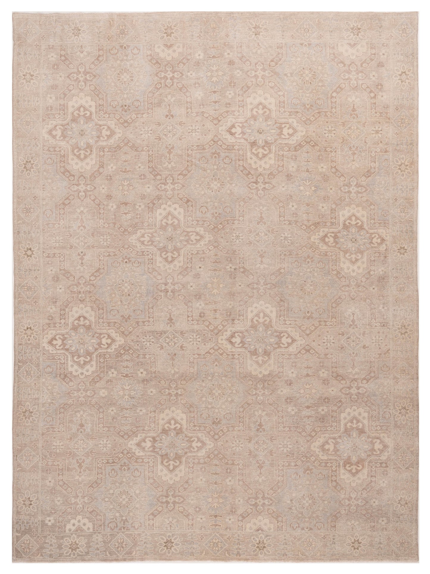 Rajpur Andalusia 153610 Brown Traditional Hand Knotted Rug