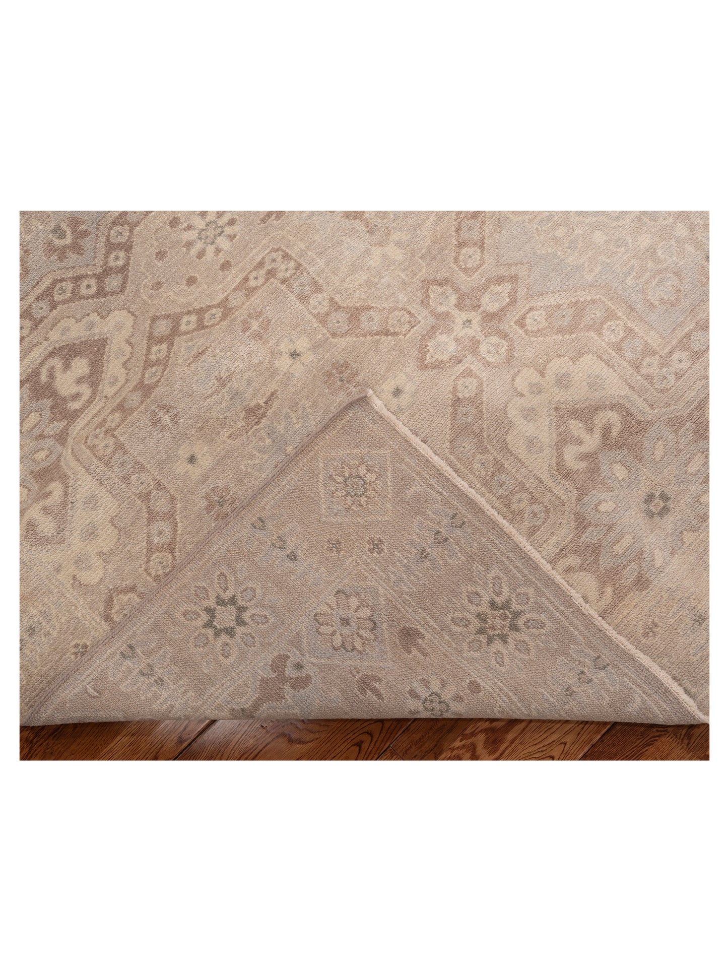 Rajpur Andalusia 153633 Brown Brown Traditional Hand Knotted Rug