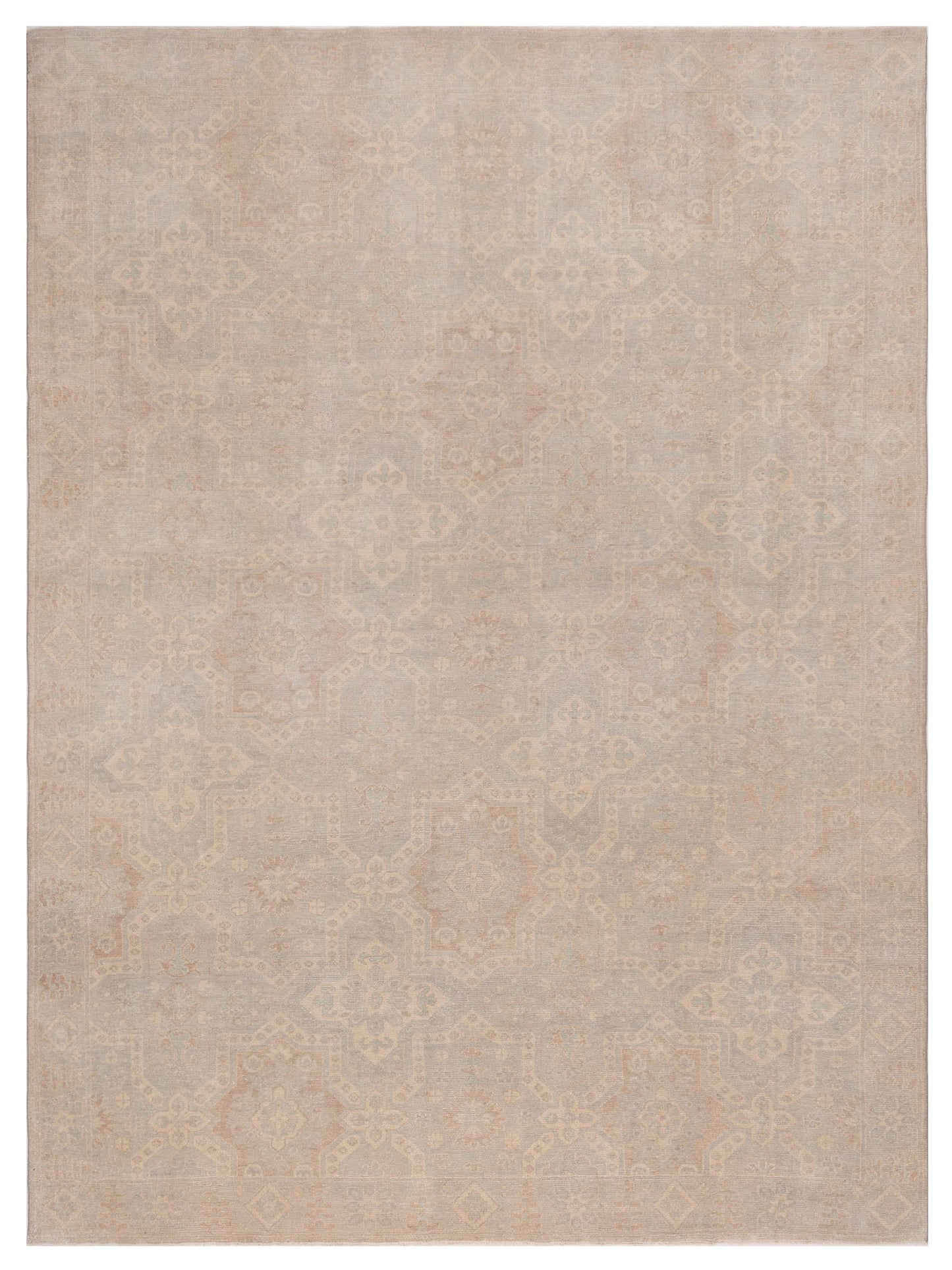 Rajpur Andalusia 153637 Silver Traditional Hand Knotted Rug