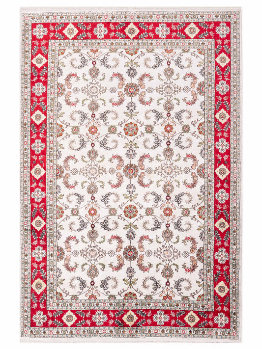 Pasha Elegance 153712 Ivory Traditional Hand Knotted Rug