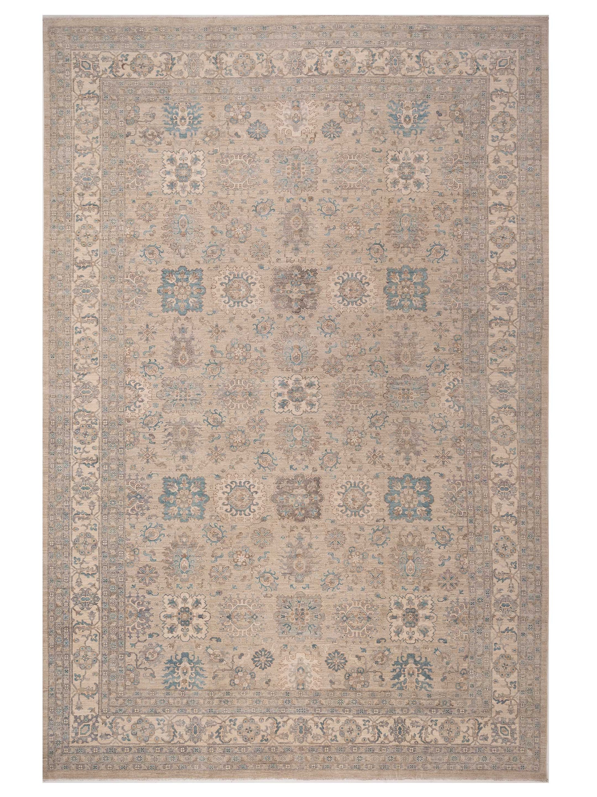 Nomad Laila 153948 Gray Traditional Hand Knotted Rug