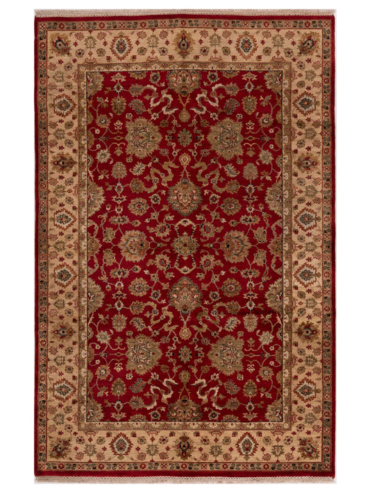 Rajpur Crown 153998 Red Traditional Hand Knotted Rug