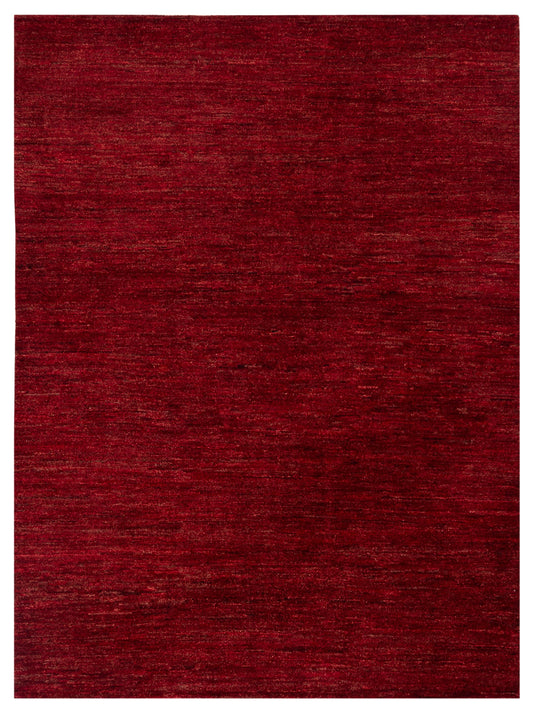 Siena Tibetino 154007 Red Contemporary Hand Knotted Rug