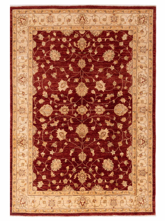 Pasha Authentic Oushak 154475 Rust Traditional Hand Knotted Rug