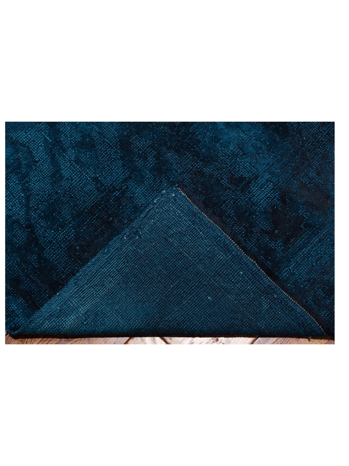 Pasha Vintage 999997 Teal Blue  Contemporary Hand Knotted Rug