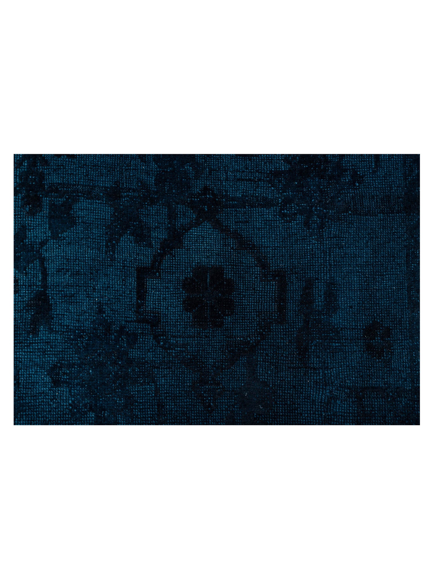 Pasha Vintage 999997 Teal Blue  Contemporary Hand Knotted Rug